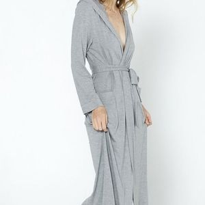 Recliner NYC Gray Lounger Robe, Size S, NWT